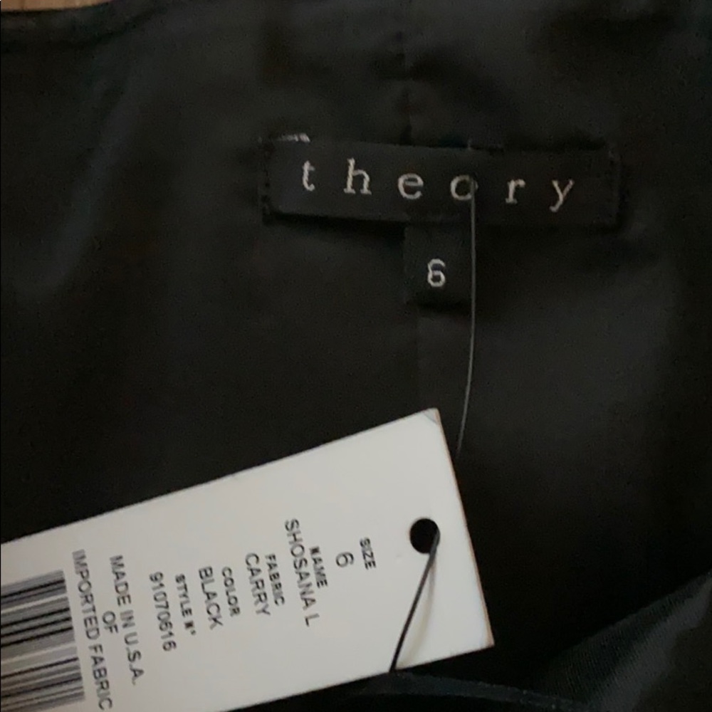 Theory strapless and leather dress - Picture 8 of 8
